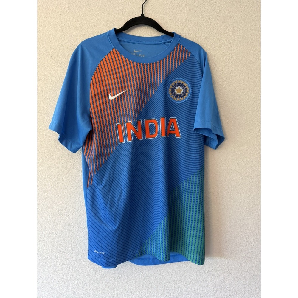 INDIA 2017 2018 CRICKET SHIRT JERSEY NIKE 728903-481 Size‎ XL MEN